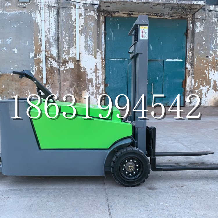 竹塘乡小型电动叉车1吨2吨步行站驾式电瓶堆高充电装卸车液压升降车铲车