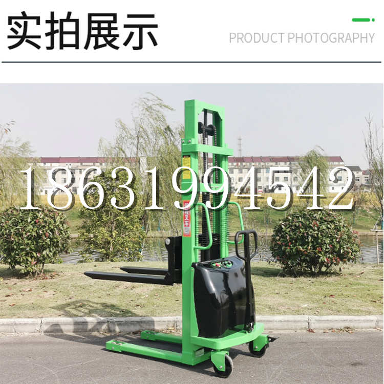 竹塘乡电动叉车堆高车液压铲车电瓶1吨2吨站驾步行式小型全自动叉车